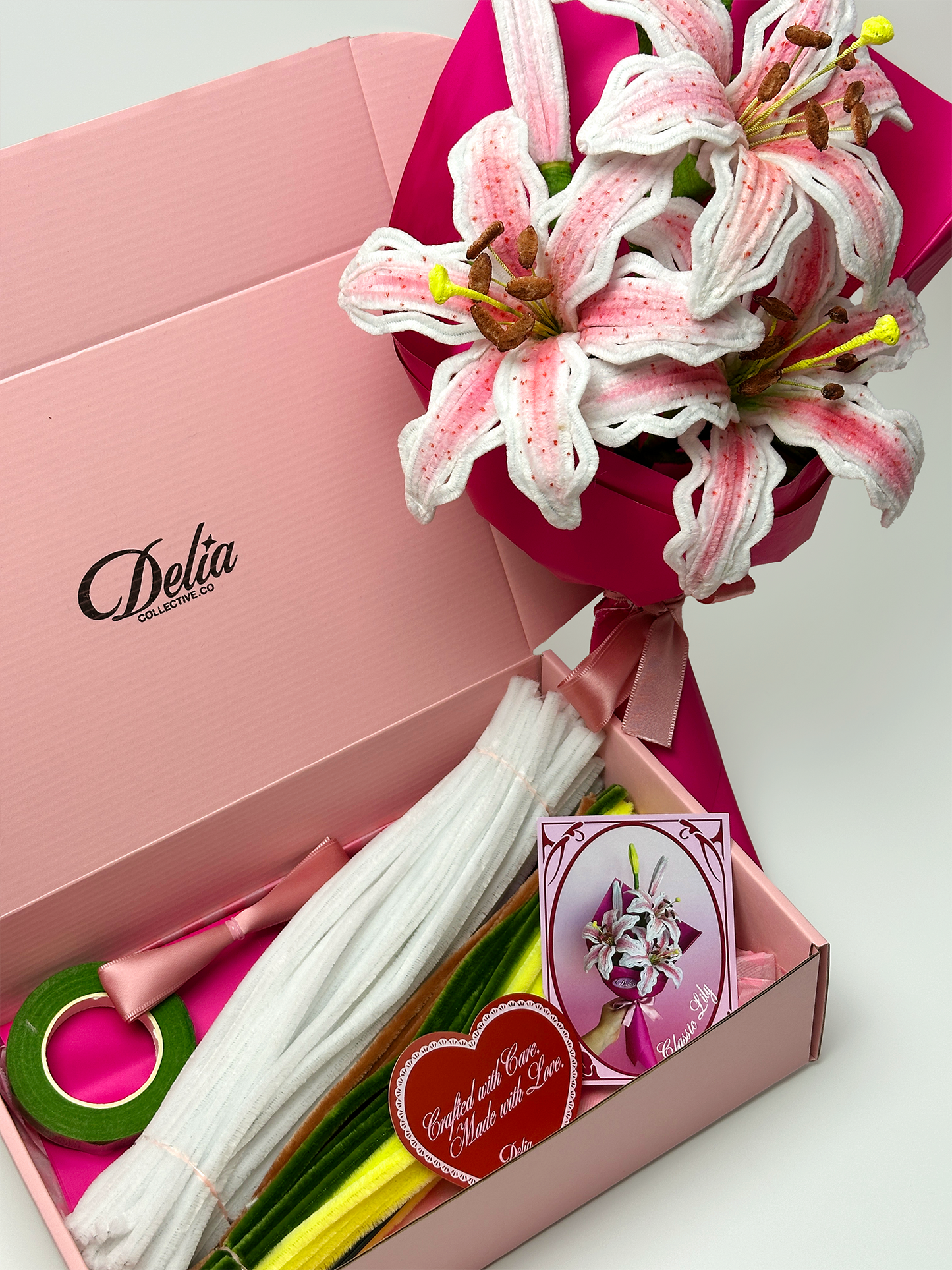 Classic Lily Bouquet DIY Kit