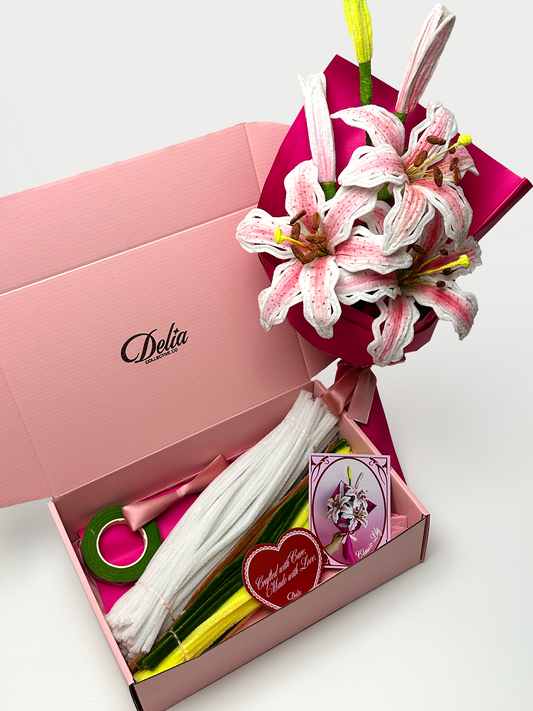 Classic Lily Bouquet DIY Kit