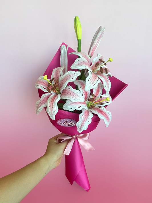 Classic Lily Bouquet DIY Kit