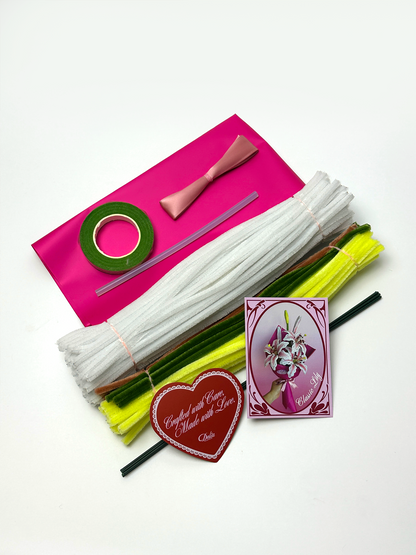 Classic Lily Bouquet DIY Kit
